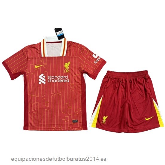 Nuevo 1ª Conjunto De Hombre Liverpool 24/25 Rojo Baratas